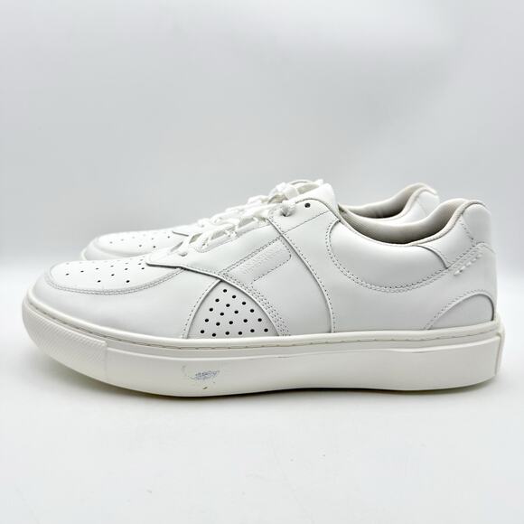 SAS Mens High Street Leather Sneakers US 10 XW EU 43 White Lace-Up NIB - Picture 8 of 14